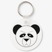 Grumpy Panda keychains