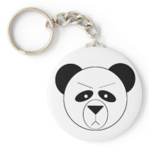 Grumpy Panda keychains