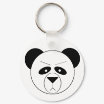 Grumpy Panda keychains