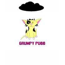 GRUMPY PUSS t-shirts by PS_DESIGNS GRUMPY PUSS t-shirts