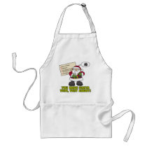 Grumpy Santa Apron by wislander Grumpy Santa Apron