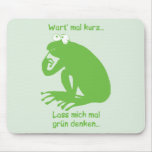 Grün Denken mousepads