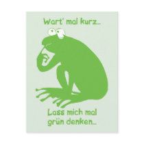 Grün Denken postcards