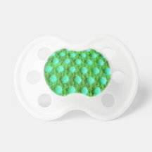 grün mit grünen Punkten Baby Pacifiers
