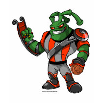 Jogador da estação espacial de Grundo Virtupets t - shirts