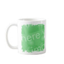 Grunge 4 Mug template - photo on both sides