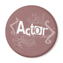 Grunge Actor magnets by incognitashop Grunge Actor magnets