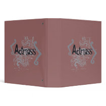 Grunge Actress Binder