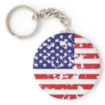Grunge American Keychain keychains