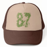 GRUNGE AND PAINT SPLATTER NUMBER 87 hats