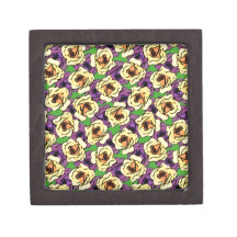 Grunge and Roses Premium Keepsake Boxes