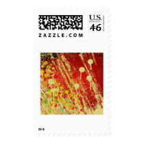 Grunge Background Postage
