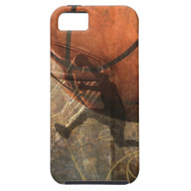 Grunge Basketball iPhone 5 Case