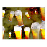 Grunge Beer Post Cards