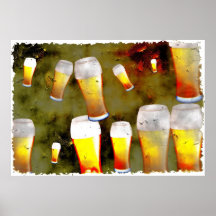 Grunge Beer Posters