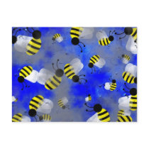 grunge-bees postcards by prawny grunge-bees postcards