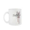 Grunge Blood Splatter California Mug Glass