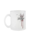Grunge Blood Splatter Hawaii Mug Glass