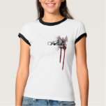 Grunge Blood Splatter Idaho T-Shirt Womens