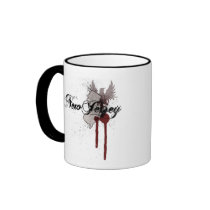Grunge Blood Splatter New Jersey Mug by MugUSA Grunge Blood Splatter New Jersey Mug
