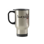 Grunge Blood Splatter South Carolina Travel Mug