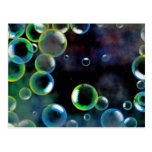 Grunge Bubbles Postcards