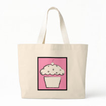 grunge cherry cupcake bag