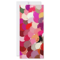 grunge christmas balls rack cards