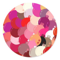 grunge christmas balls stickers