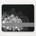 Grunge Circles mousepads by Elle_Ichai Grunge Circles mousepads