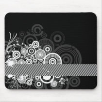 Grunge Circles mousepads by Elle_Ichai Grunge Circles mousepads