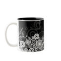 Grunge Circles Mug by Elle_Ichai Grunge Circles Mug