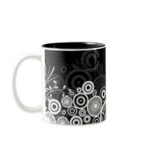 Grunge Circles Mug by Elle_Ichai Grunge Circles Mug