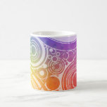 Grunge Circles: Rainbow Edition: Coffee Mugs
