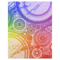 Grunge Circles: Rainbow Edition: Personalized Flyer