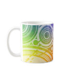 Grunge Circles: Rainbow Edition: Coffee Mugs