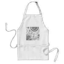 Grunge Circles: Vector Art: aprons by spiritswitchboard Grunge Circles: Vector Art: aprons