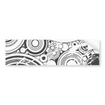 Grunge Circles: Vector Art: bumper stickers by spiritswitchboard Grunge Circles: Vector Art: bumper stickers