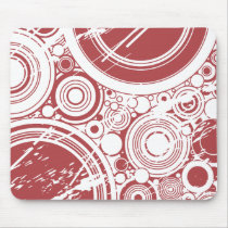 Grunge Circles: Vector Art: mousepads