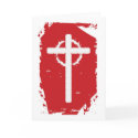 Grunge Cross cards