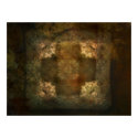 Grunge Cross on Linen Poster posters by dduhaime55 Grunge Cross on Linen Poster posters
