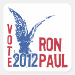 Grunge Eagle Ron Paul Sticker