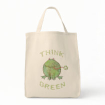 Grunge Earth Day Environmental Frog bags