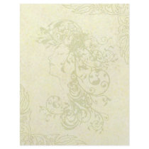 Grunge Earth Goddess Large Stationery letterhead by mariannegilliand Grunge Earth Goddess Large Stationery letterhead