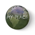 Grunge Earth + MY PLACE buttons by MopicZ Grunge Earth + MY PLACE buttons