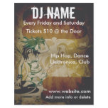Grunge Female DJ Flyer