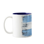 Grunge flag of Argentina for La Albiceleste fans Mug