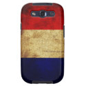 Grunge Flag of France Samsung Galaxy S3 Case