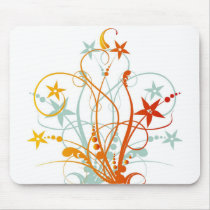 Grunge Flowers mousepads by myhome71 Grunge Flowers mousepads