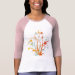 Ladies 3/4 Sleeve Raglan (Fitted)